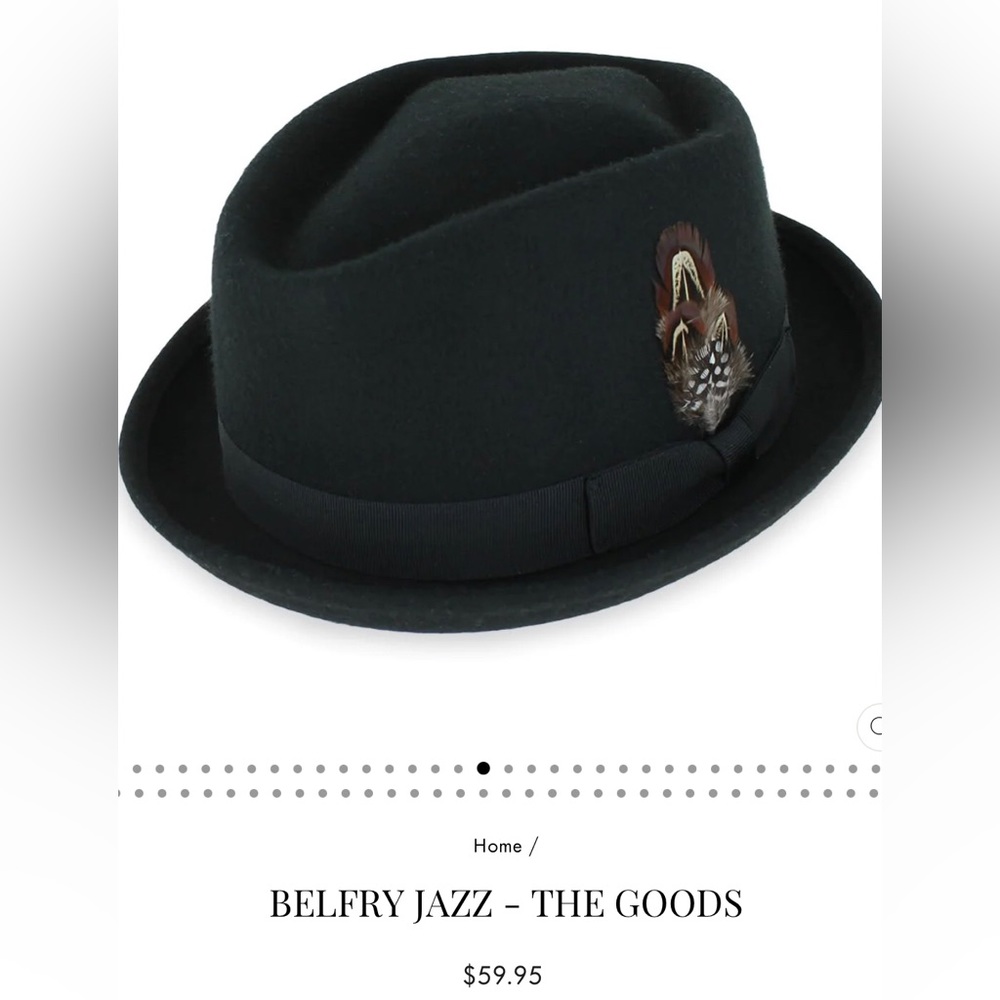 Hats in the Belfry JAZZ - THE GOODS (M) 100%Wool unisex - Picture 2 of 7